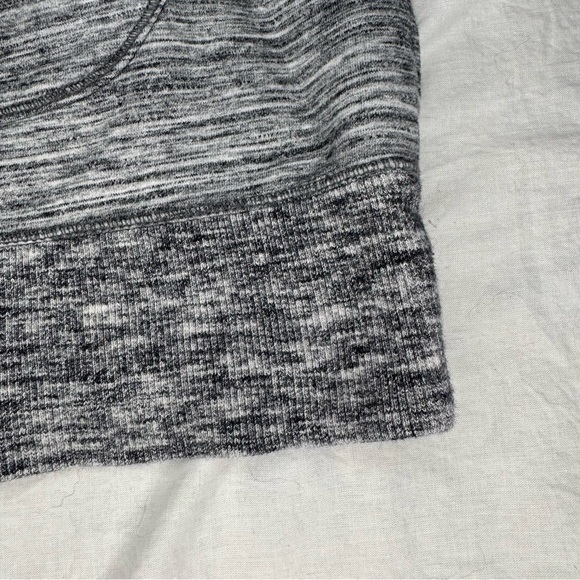 L.L. Bean Cozy Cowl Neck Pullover Sweatshirt Gray Marl | Medium - Picture 7 of 11